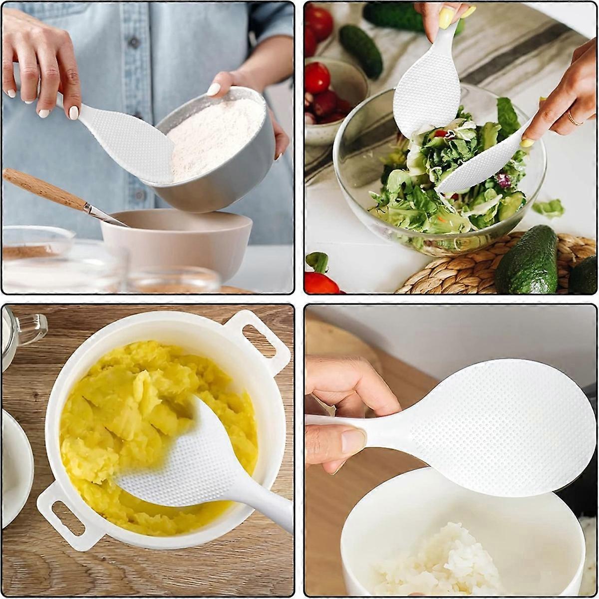 Non Stick Standing Rice Spoon, Heat Rice Cooker Spoon