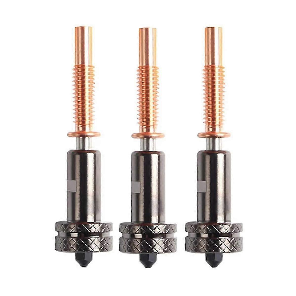 For High Flow Hotend Kit Detachable Hardened Steel 0.4mm Nozzle Quick Release Structure 3Pcs