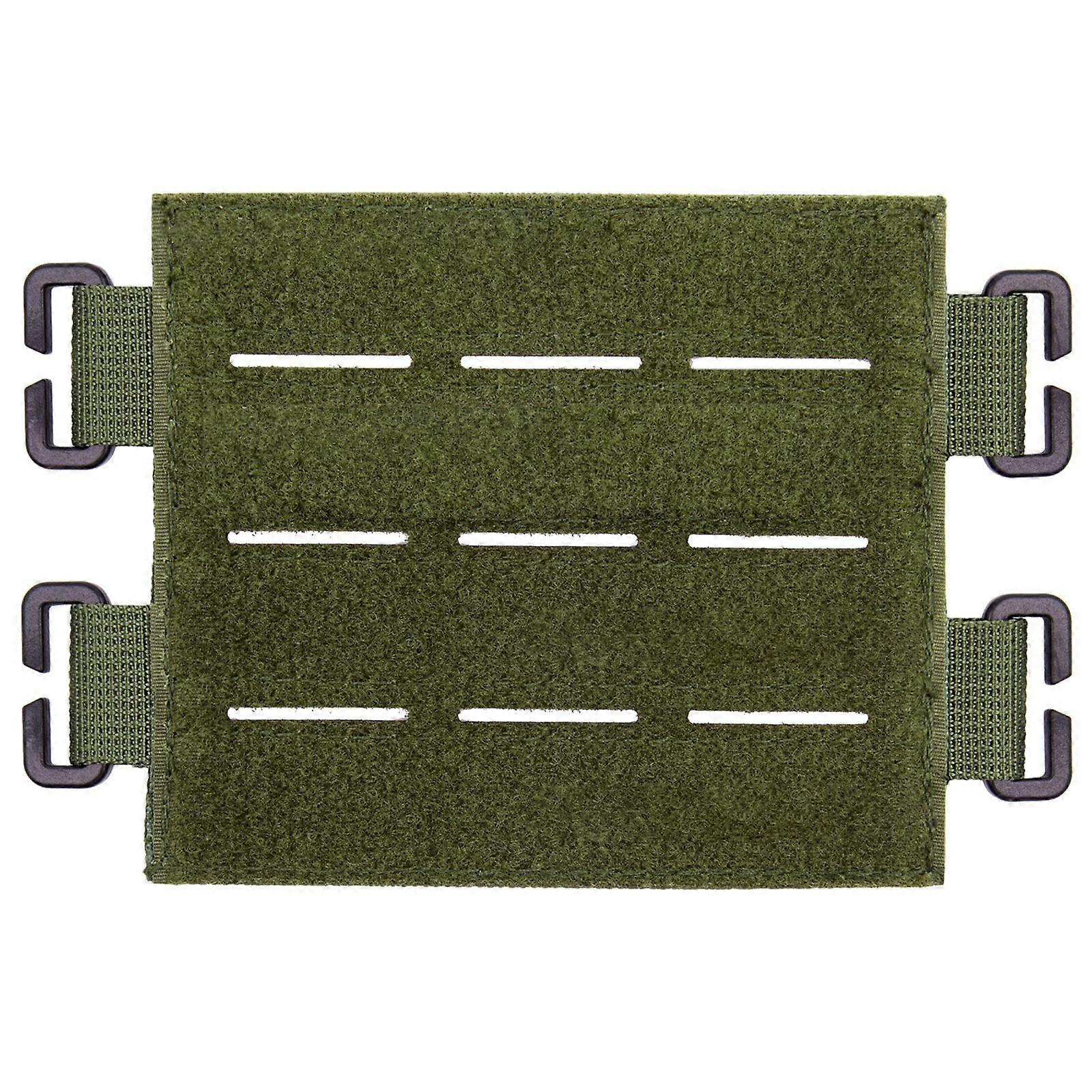 Tactic Connector Buckle Hook and Clip Vest Display Panel Adapter Expansion Patches Board Tactic Patches Attachments Green