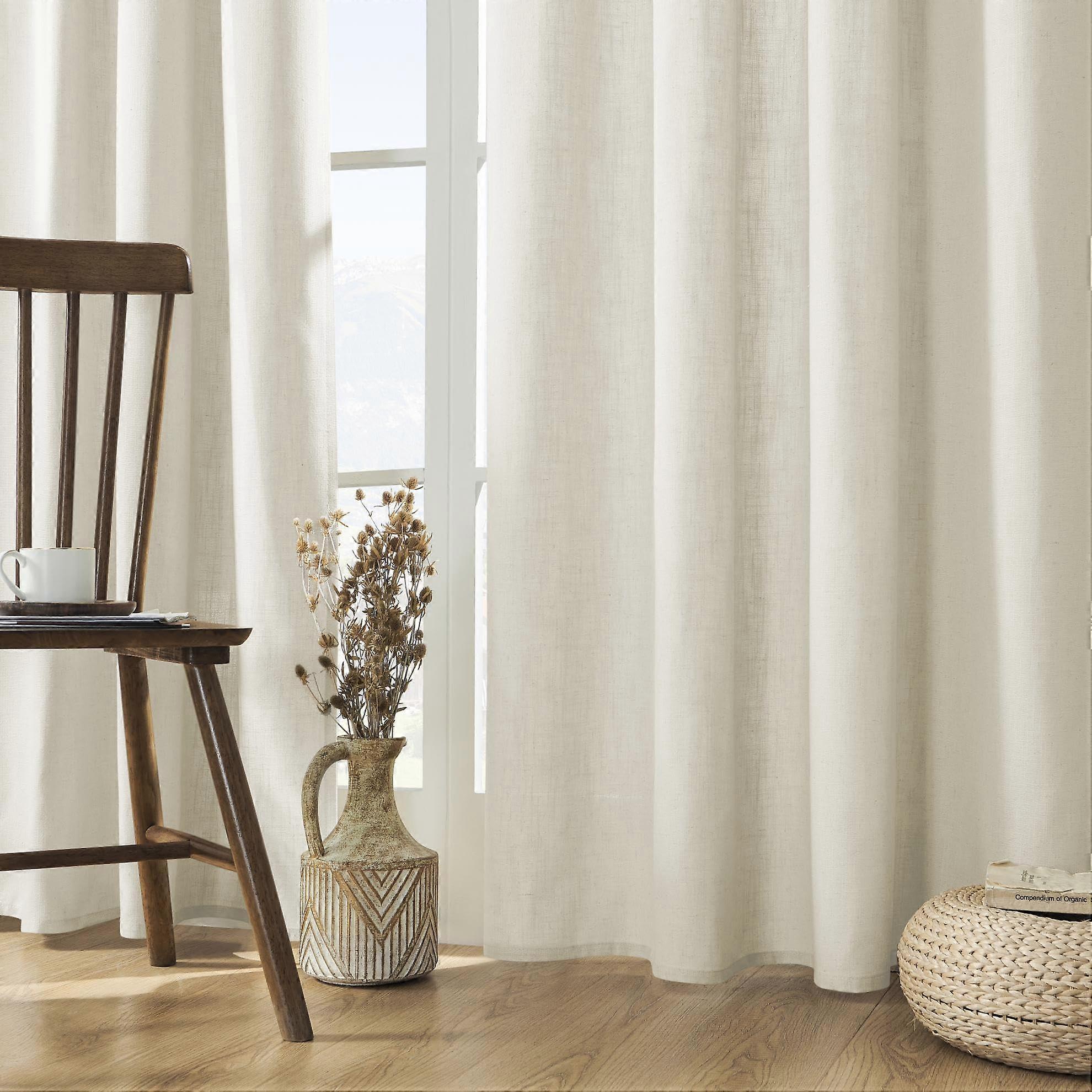 Living Room Light Filtering Curtains – 2-Pack, 96" x 52"
