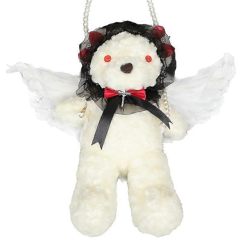 Plush, Cotton, Artificial Feather Storage Pouch For Women