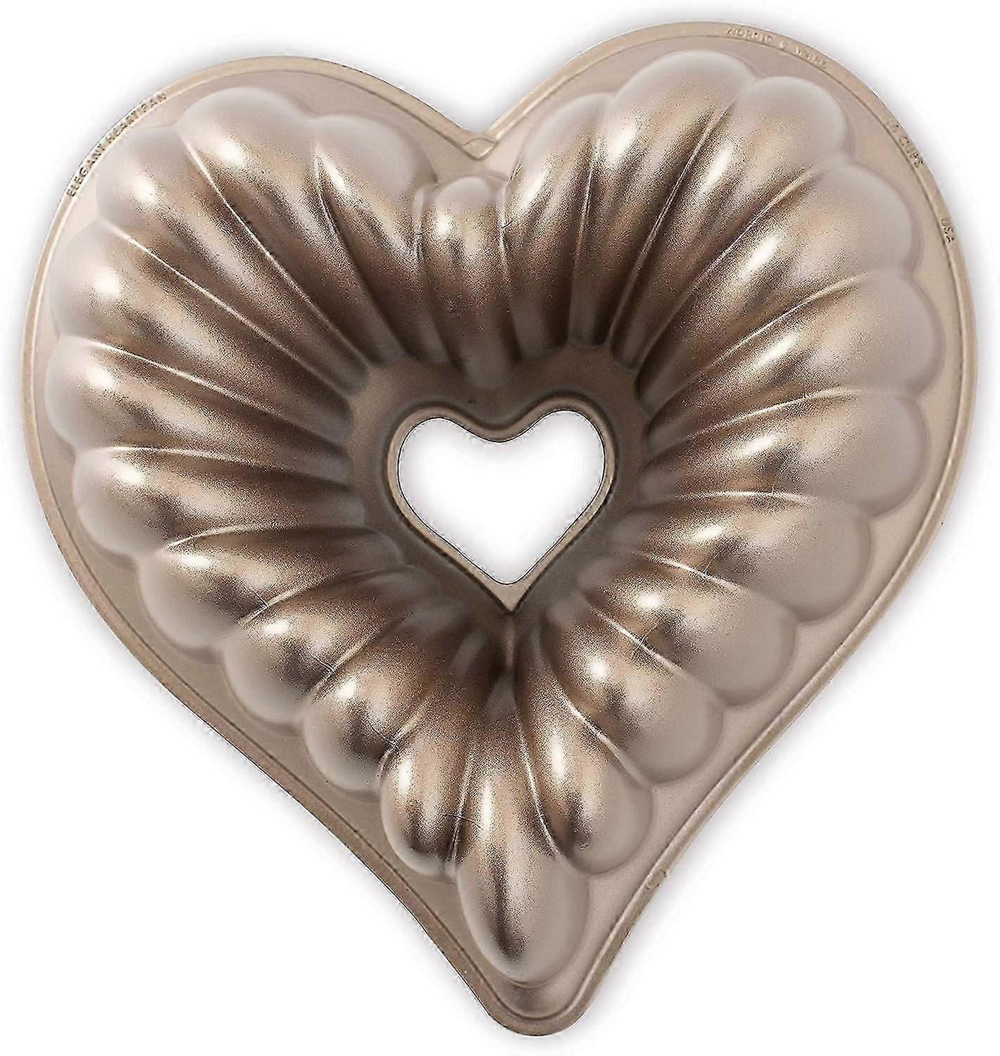 Tiwala Nordic Ware Elegant Heart Bundt Pan