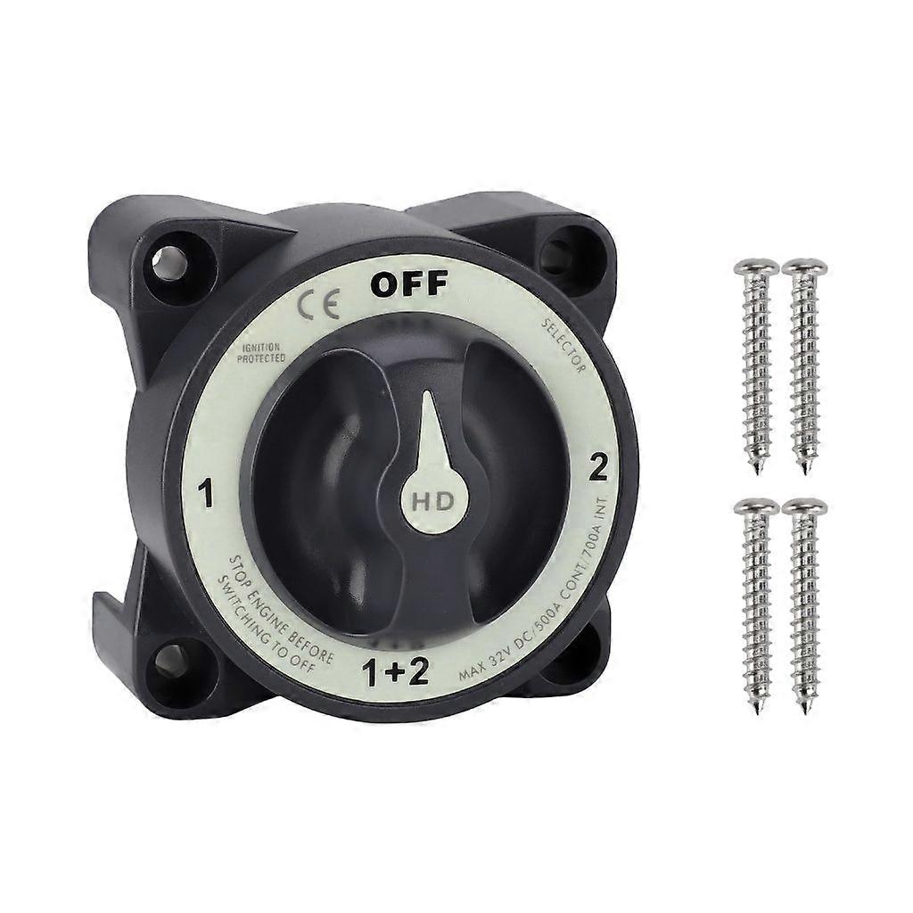 Upgrades Battery Selector Switch Battery Protection Switch for Auto & Marine