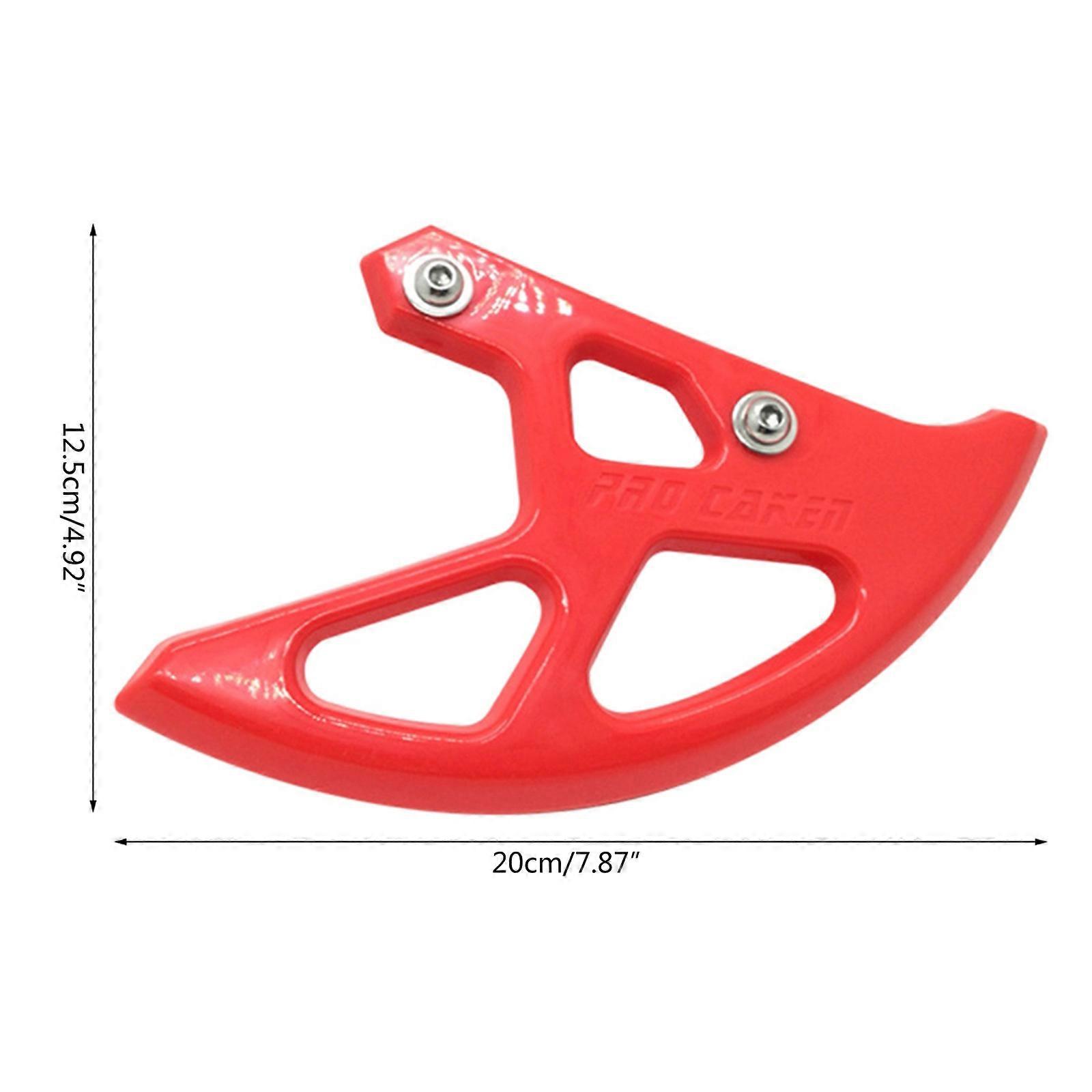 Plastic Motorcycle Rear Brake Disc Guard For 250 450 R X RX CRF250R CRF250X CRF450R CRF450X CRF450RX 2002-2020 Red