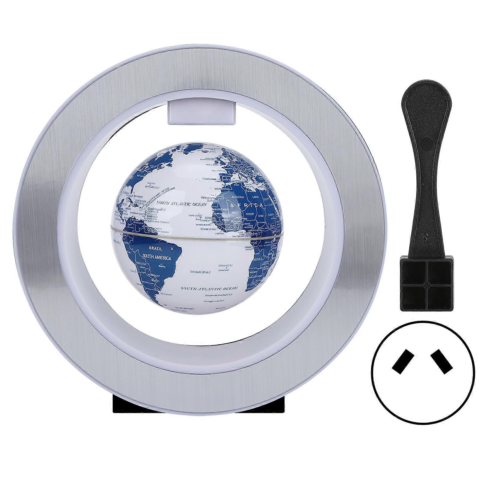 カラフルなLEDライトデスクトップデコレーションバースデーギフト100-240Vを備えた磁気浮上フローティンググローブ