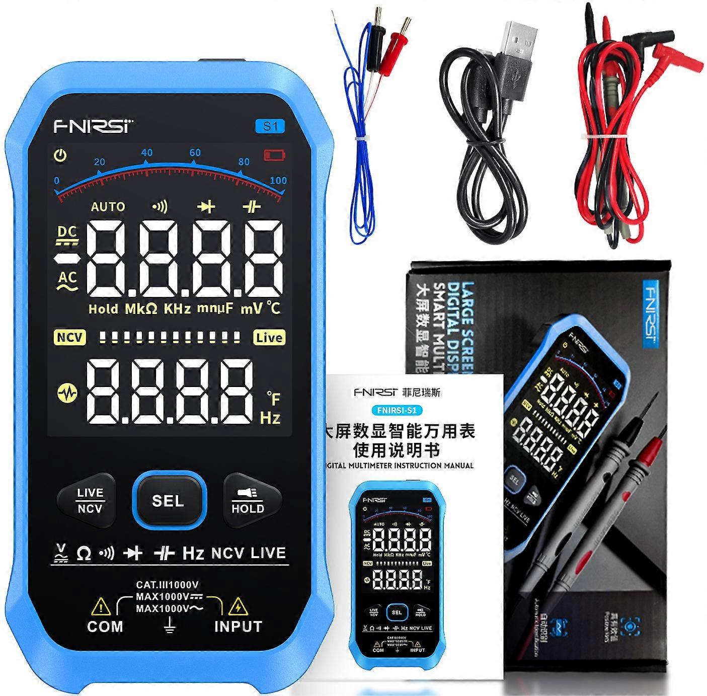 Multimetro portatile Fnirsi S1