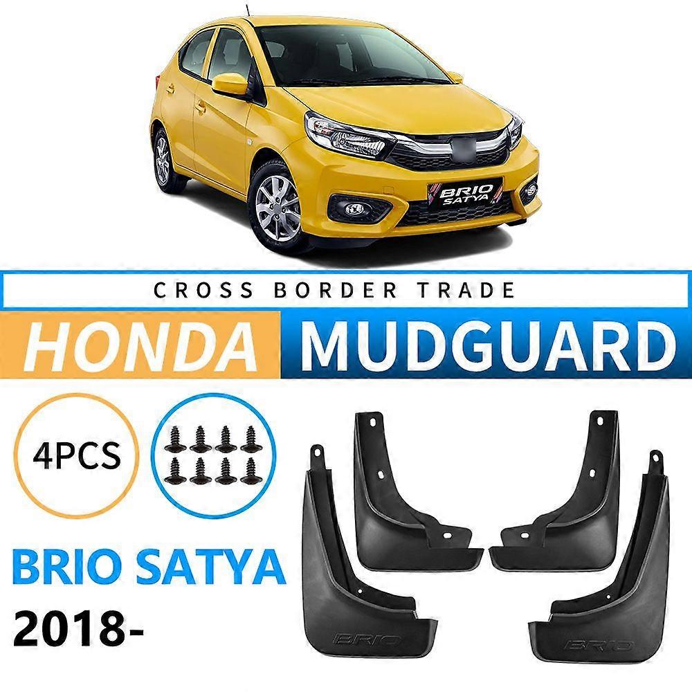 con Applicable To Honda Brio Satya 2018 2024 Soft Splasher Car Tire Fender