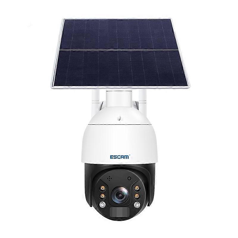 ESCAM QF724 3MP 24h Recording Cloud Storage PT 4G PIR Alarm IP Camera with Solar Panel, AU Signal Bands AU Plug