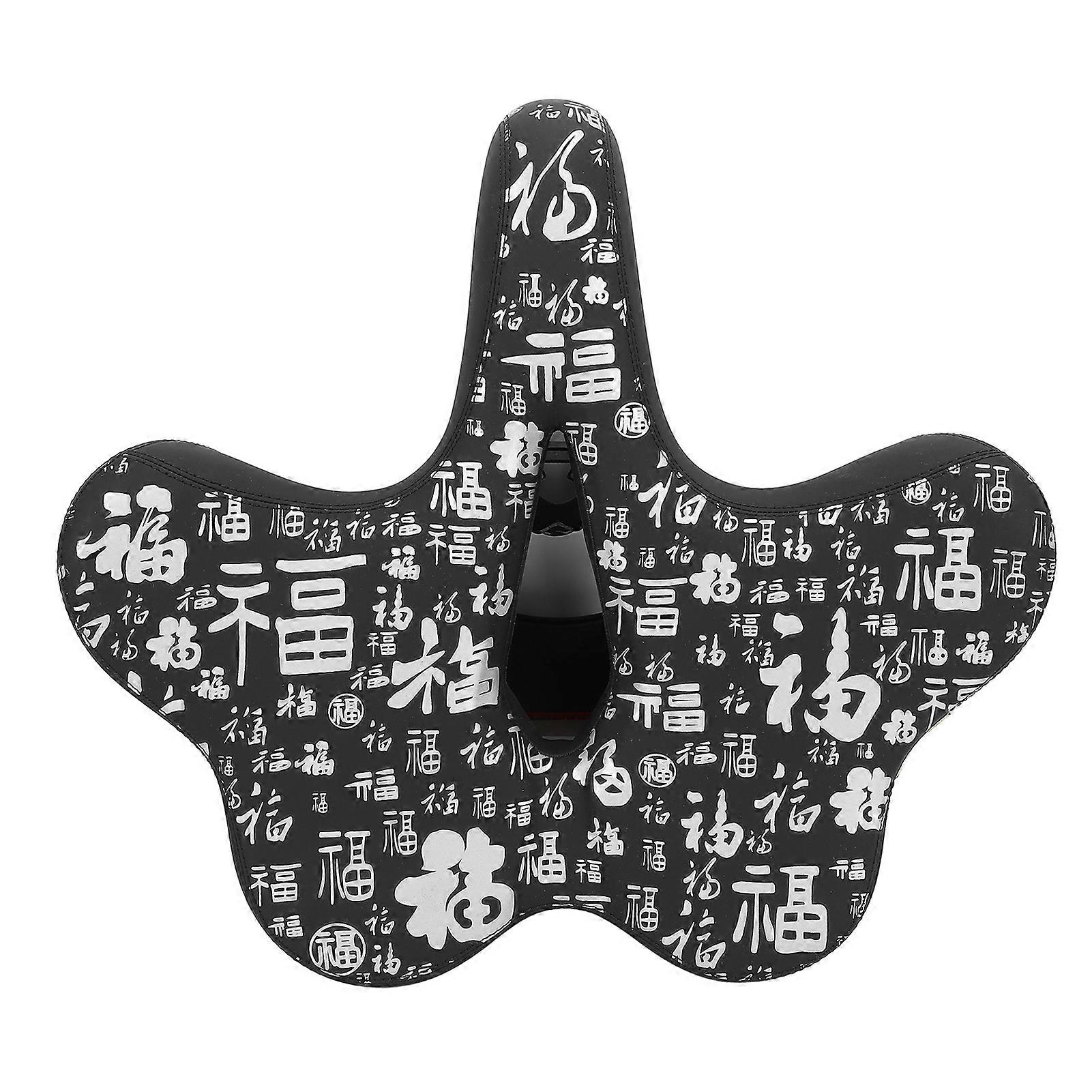 Cycle Seat Cushion High Light Reflective Design Widen Cycle Saddle Replacement Pad