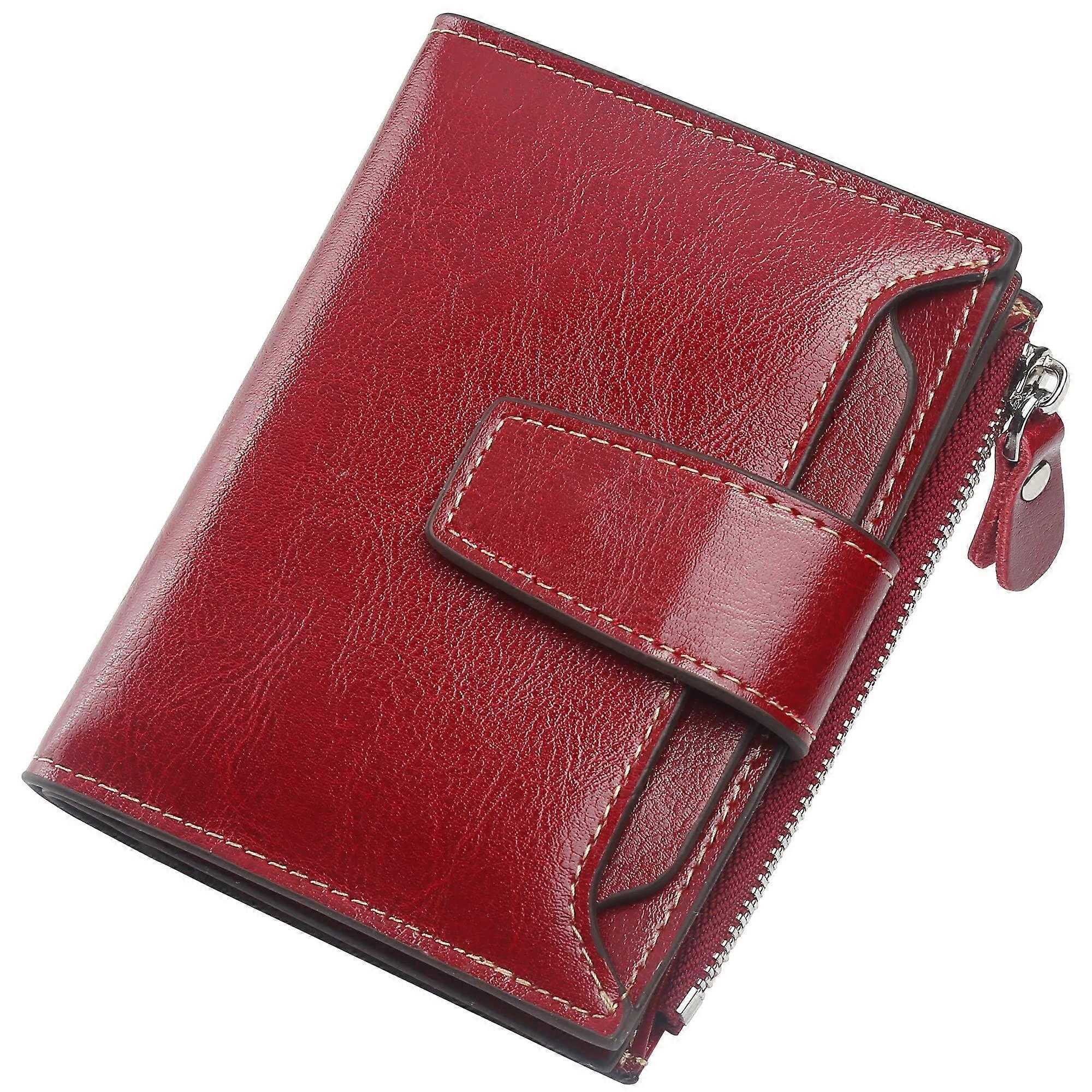 Small Compact Women Wallet RFID Blocking