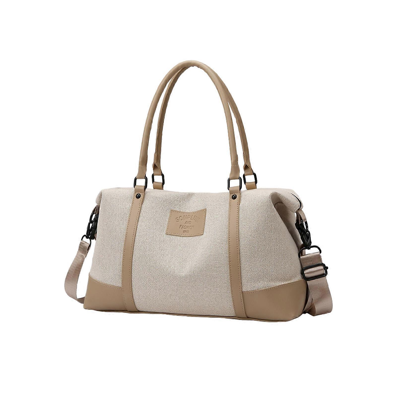 حقيبة سفر من القماش الخشن حقيبة رياضية حقيبة رياضية الكتف Weeken Der حقيبة بين عشية وضحاها حقيبة لياقة بدنية الفصل الرطب الجاف المحمولة باليد OneShoulder Yoga Exercise tc39