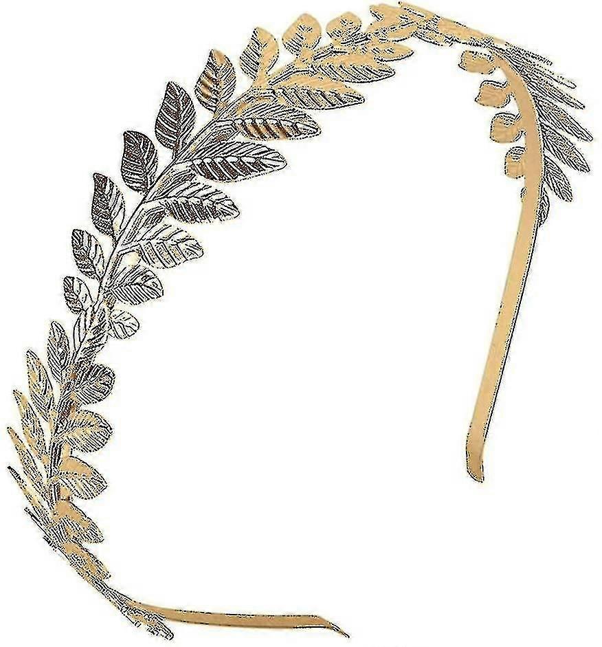 Gudinne Gresk Gold Leaf Crown hodeplagg a