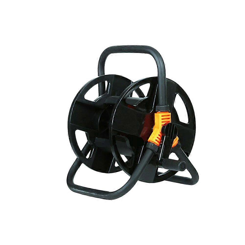 Multifunctional Garden Hose Reel For Car Wash Garden Watering Hose With Stainless Steel Handle Need To Assemble (accessories Random Color)