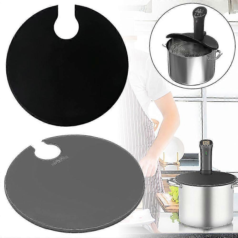 Sous Vide Precision Culinary Cooker Silicone Lids Fit To 10.5" Pot Lightweight Seal The Insulating C