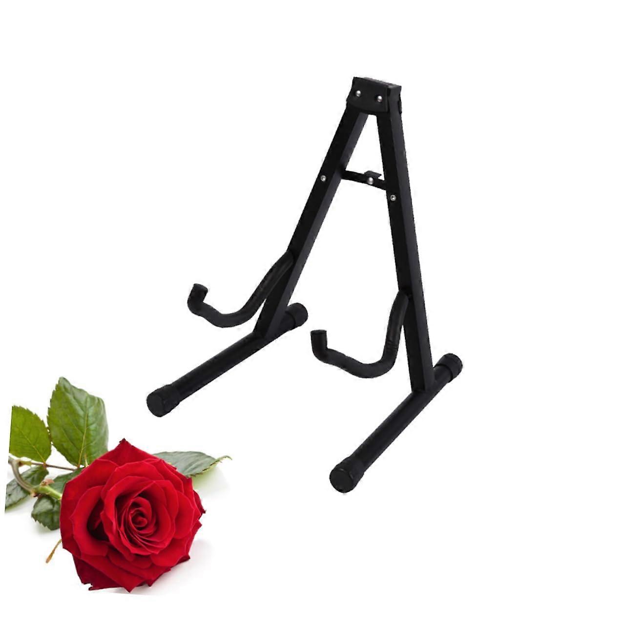 Guitar Floor Stand A-Frame Guitar Rack for Acoustic and Electric Guitars Portable