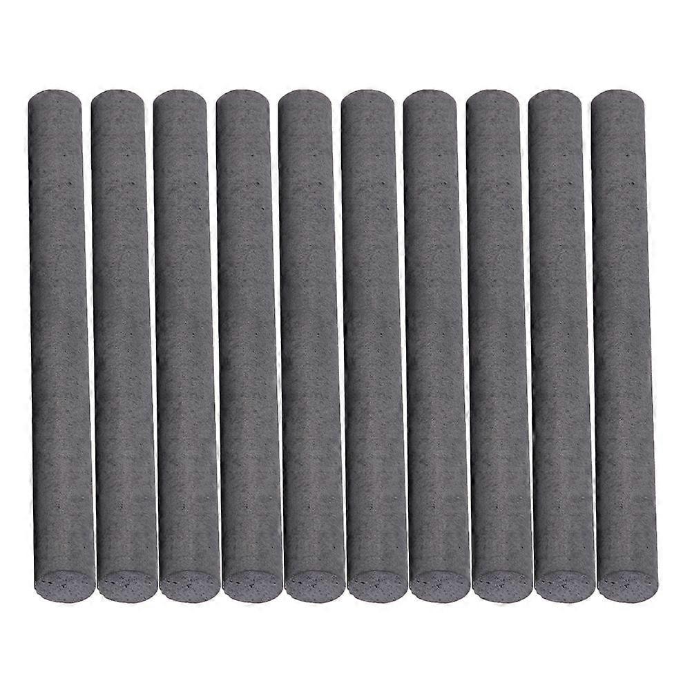 10pcs 6mm Tiges de carbone d’électrode de graphite pour une fusion efficace de l’or et de l’argent Tiges d’agitation à haute conductivité pour la fabrication de bijoux et l’utilisation en laboratoire
