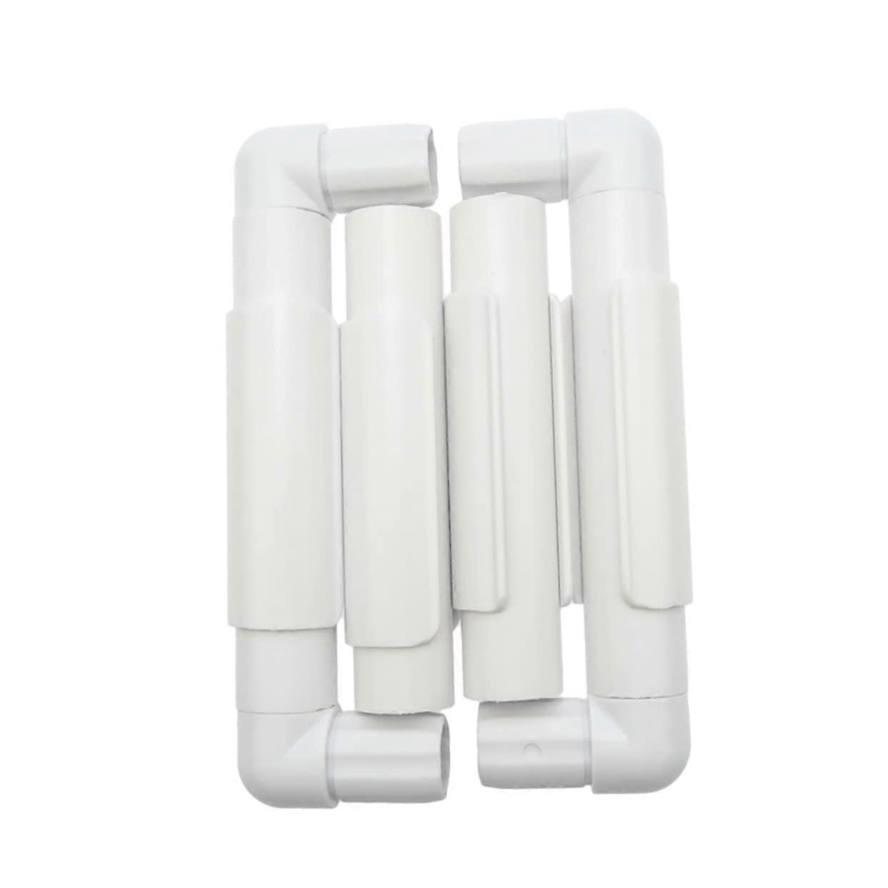 White Embroidery Frame Sturdy Clamp Frame Lightweight for Quilting Cross Stitch Easy to Use 12 Inch Size