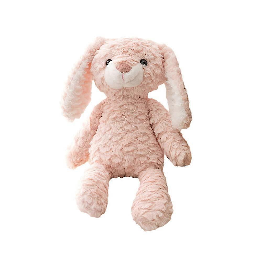 Soft Plush Rabbit Bear Dog Unicorn Elephant Toy (Pink Bunny)