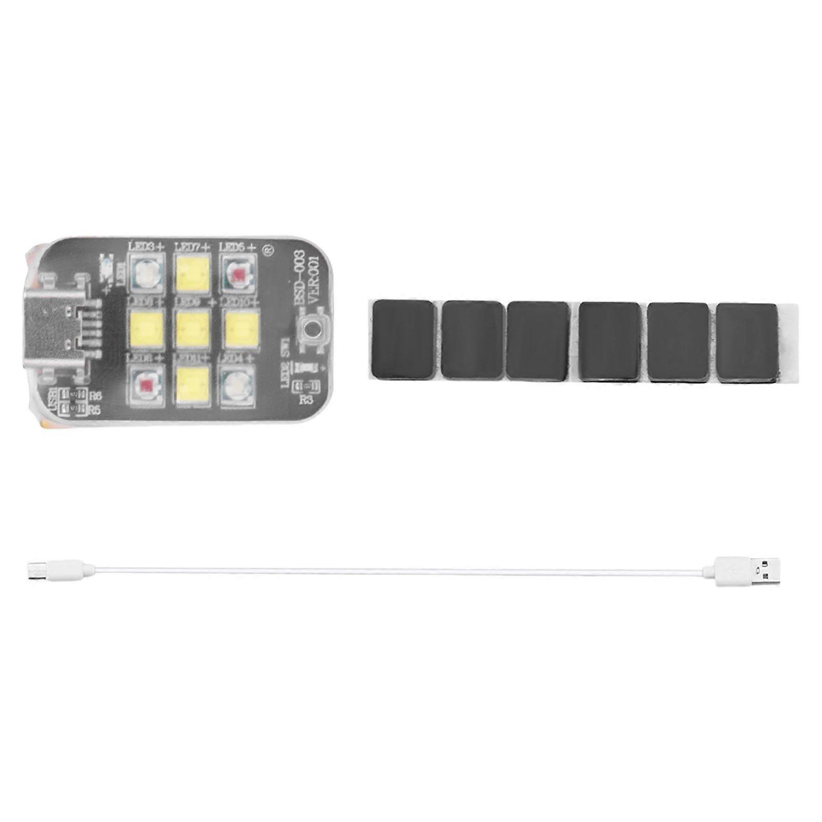 Night Flight Lights for 4K Avata 2 Drones, High Intensity LED Beacons With Multiple Flashing Modes