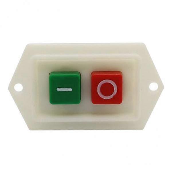 5x1pc Drill Press Switch Self-locking Push Button LC310 220/380V Red/Green