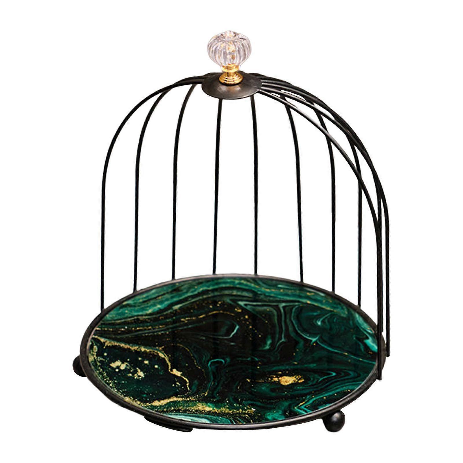 Bathroom Storage Rack Vanity Tray Desktop Pantry Counter Birdcage Makeup