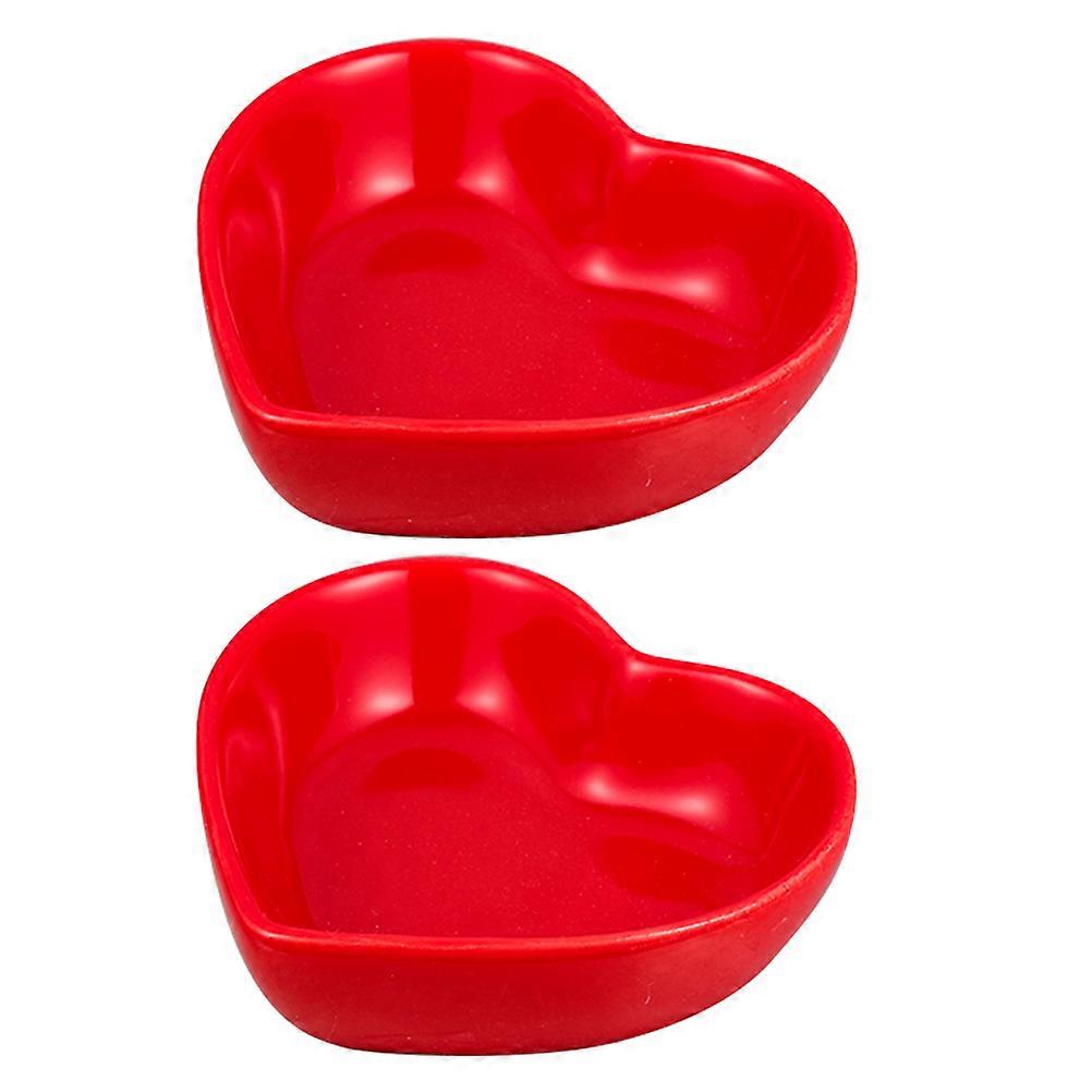 Here's a polished and engaging product description for your **Heart Shaped Ceramic Dipping Bowls**:

 

**2pcs Heart Shaped Ceramic Dipping –