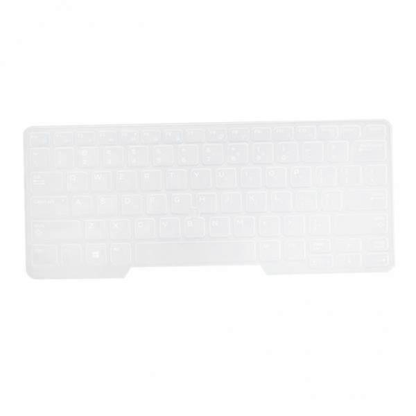 3xSilicone Keyboard Skin for Latitude E5480 E5490 Transparent