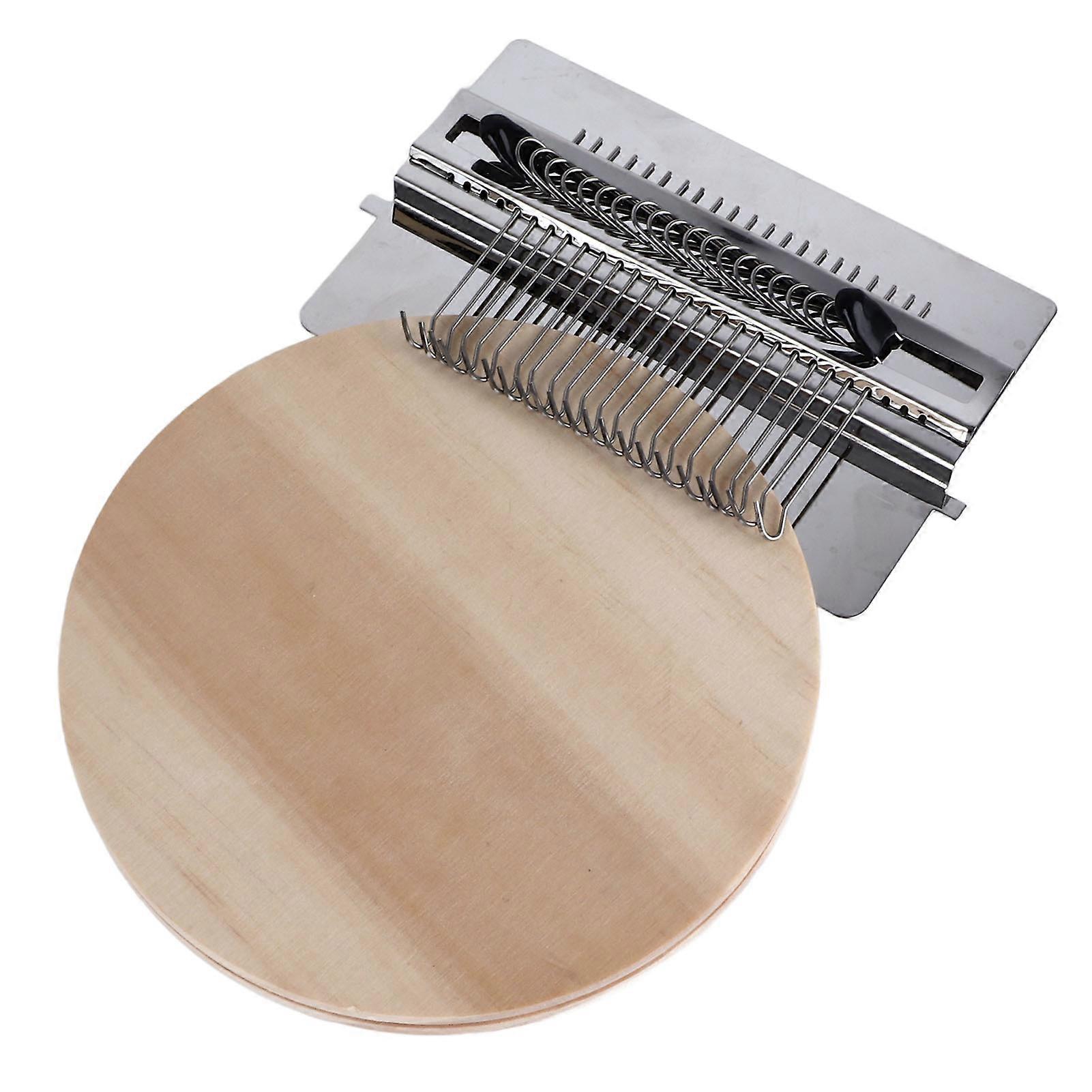 21 Hooks Darning Loom with Needles Household Loom Kit Small Weaving Machine for DIY Handicrafts Socks Clothes Repair 