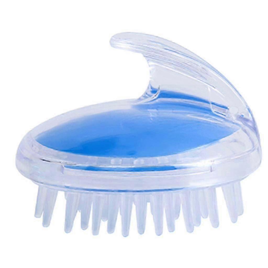 Scalp Massager Shampoo Brush Scalp Exfoliator With Flexible Silicone Bristles A