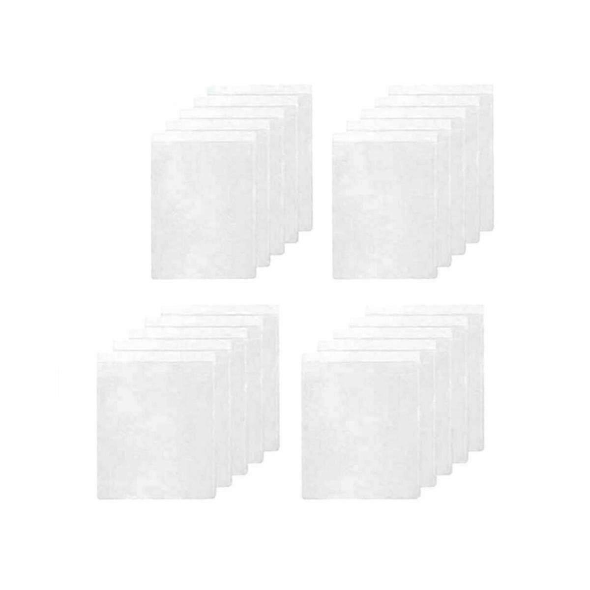 20pcs White Pool Skimmer Socks Nylon Mesh for Filter Basket Swimming