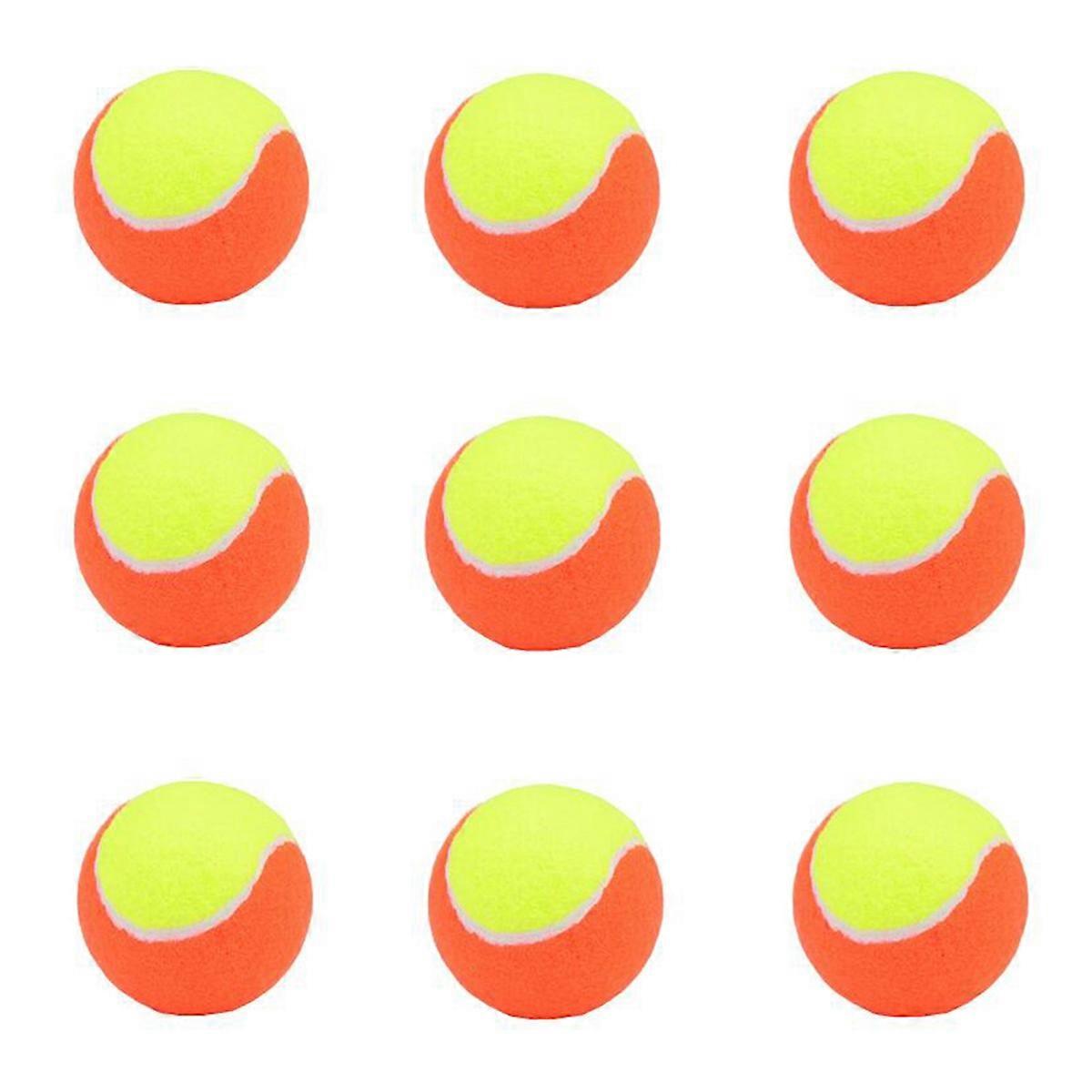 9 PCS Elasticity Soft Beach Tennis Ball High Quality Training