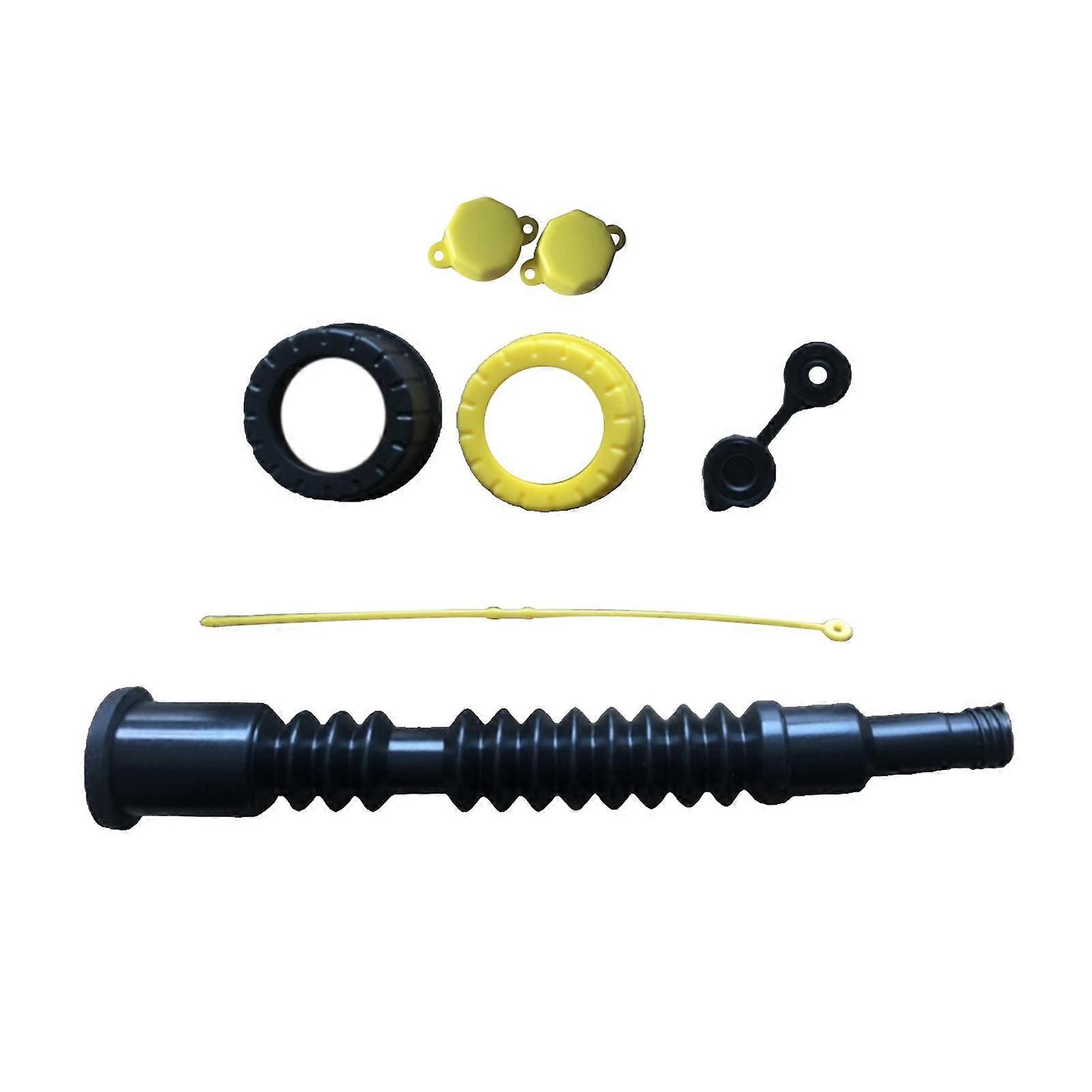 Gas canister replacement spout kit Flexible pouring nozzle with