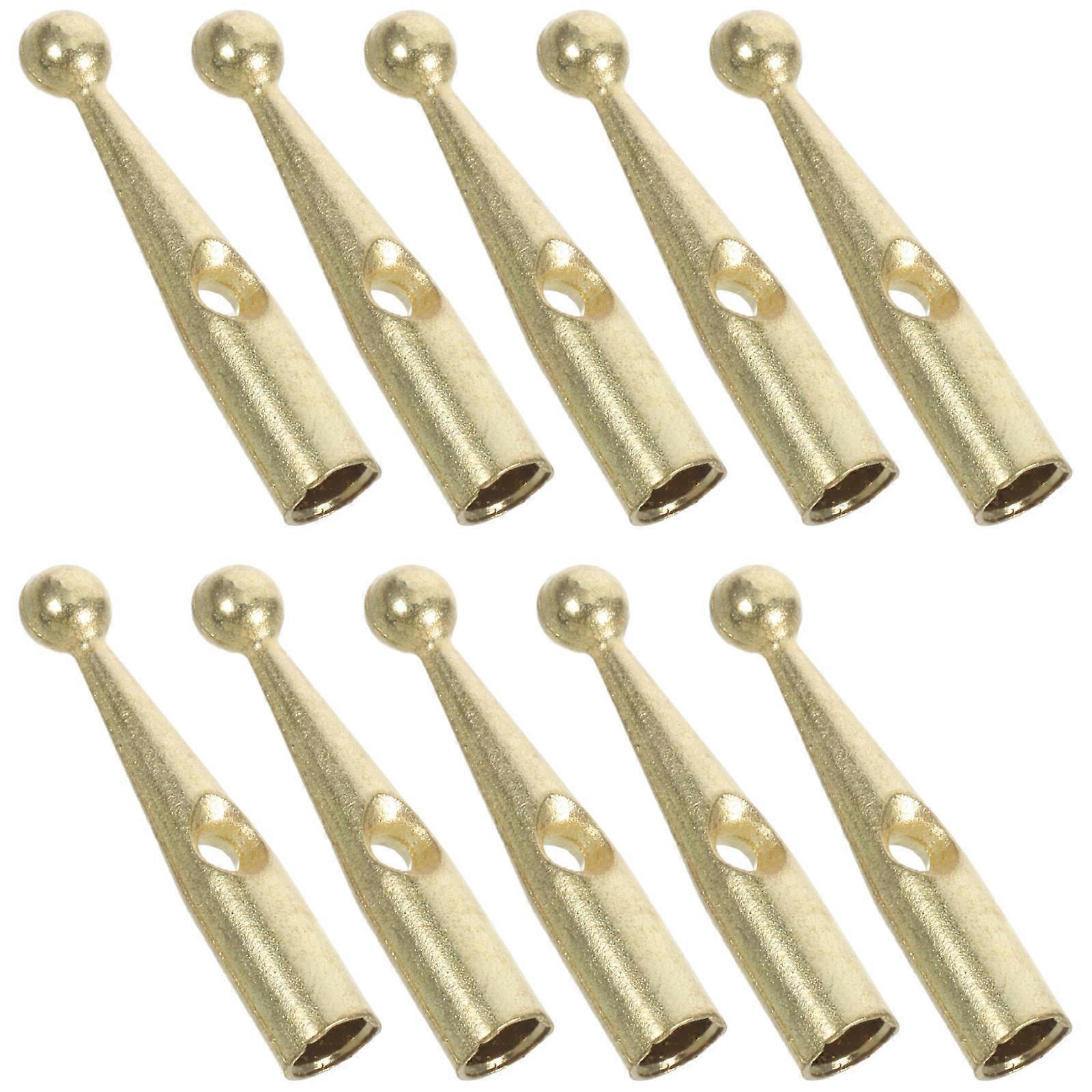 10pcs Metal Umbrella Tail Beads Replacement for Durable Stylish Enhancement – Easy to Install Decorative Beads for Umbrella Decoration