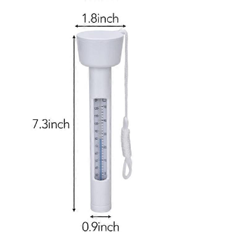 Water Temperature Thermometer Swimming Pool Thermometer Floating Ice Bath Thermometer