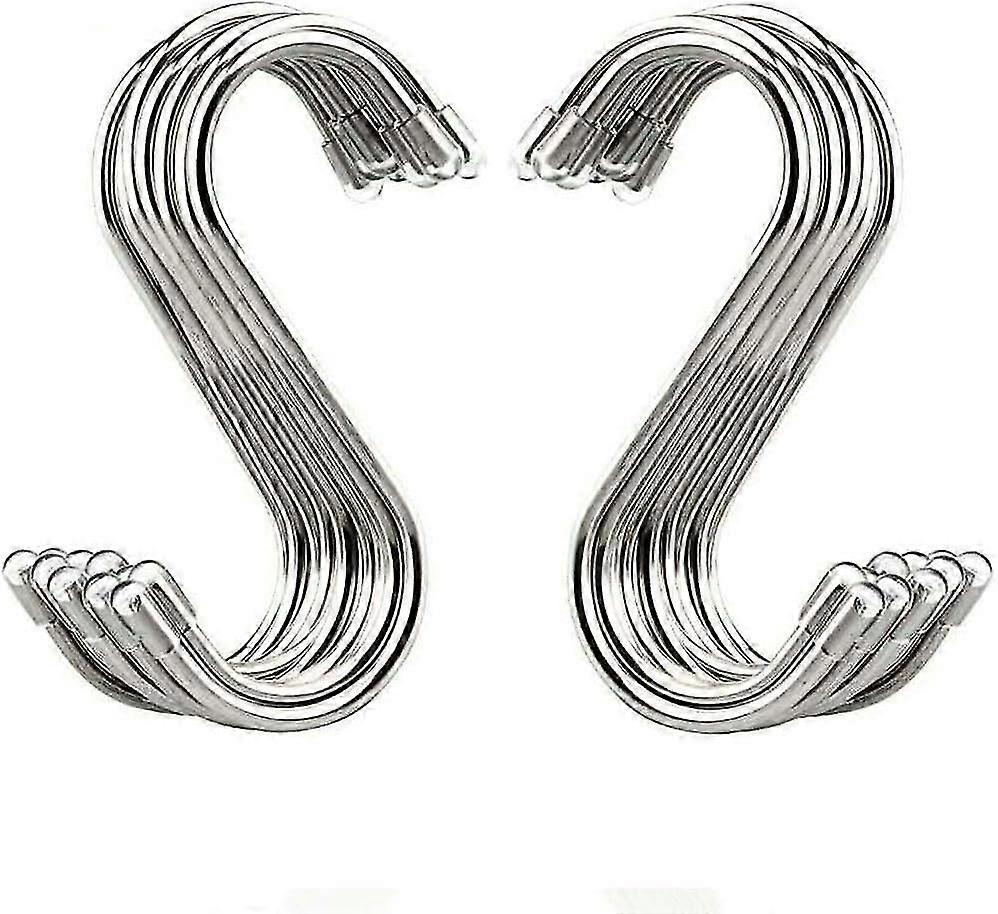 Stainless Steel Shaped Hooks - Silver