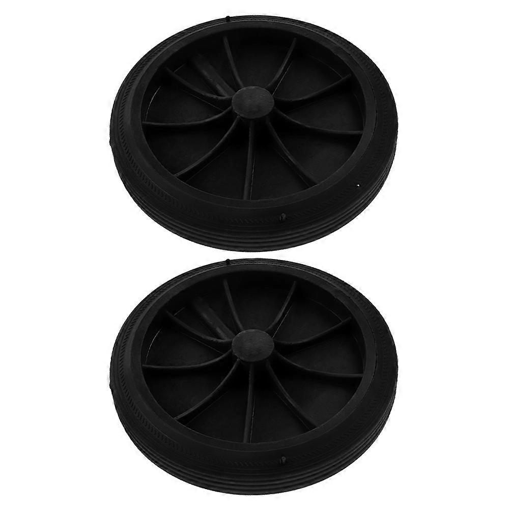 Outdoor Trash Can Wheels Replacement Heavy Duty Garbage Accessories Easy Installation Home Public Use Compatible Bins Floor Safe Design