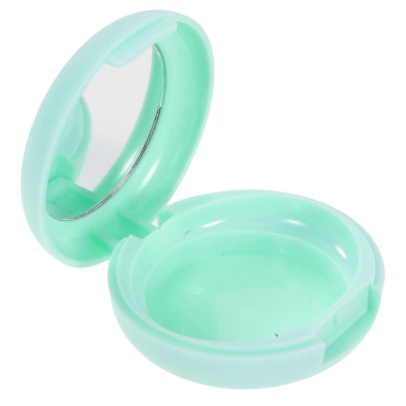 Portable Makeup Compact Cosmetic Case For Touchups Durable Material And Easy To Clean 1Set