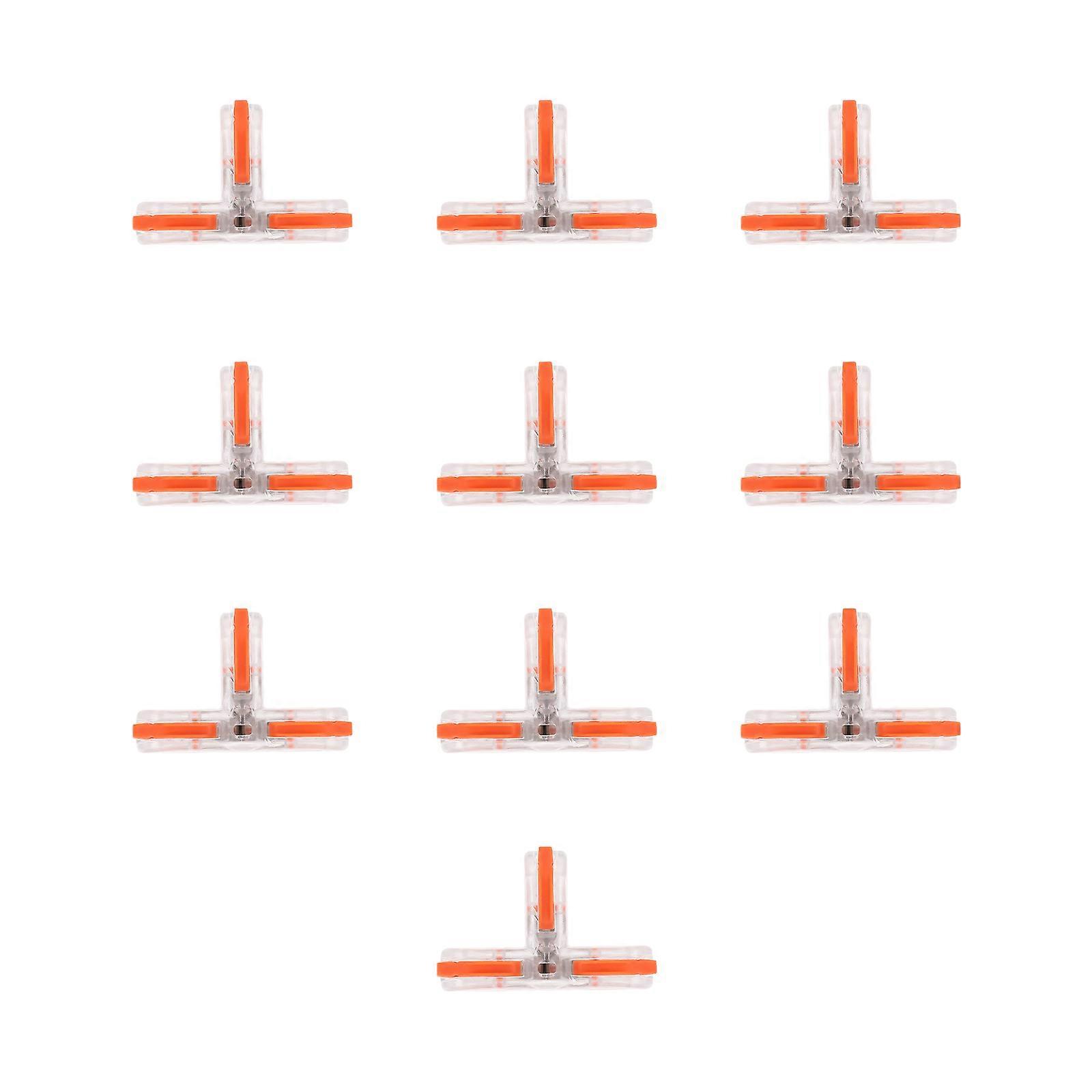 Solderless Connectors For Wiring Quick Splice Wire Connectors Electrical Connections Tinned Copper Terminal 10Pcs