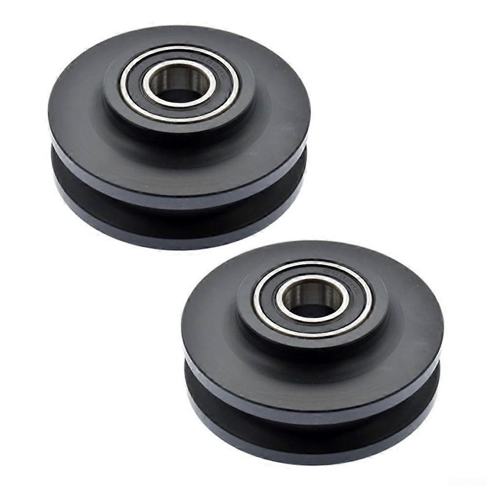 Nylon Suspension Track Pulleys for Smooth Sliding, Low Friction, Compatible with Standard Ceiling Rails