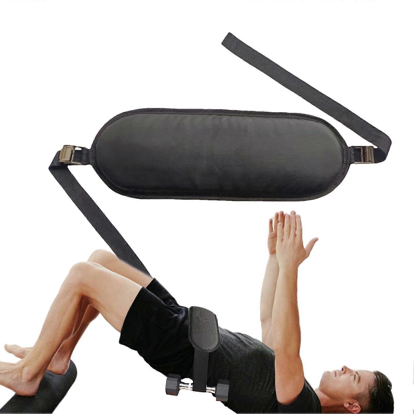Hip Thrust Dumbbell Belt, Adjustable One-Size-Fits-Most, Non-Slip Pad Strap For Hip Thrusts And Squats