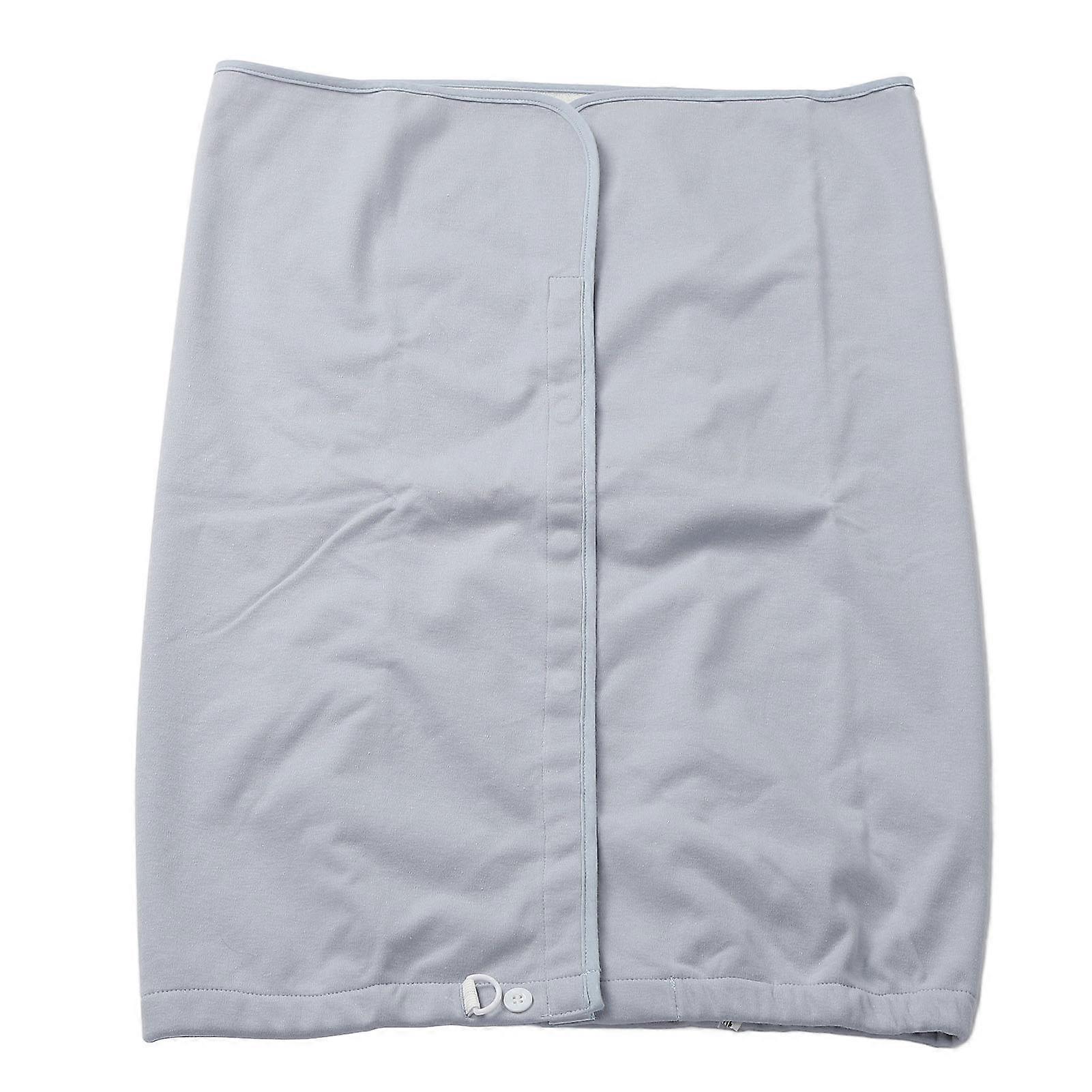 Matelas d'incontinence portable, lavable, réutilisable, absorption d'eau, réglable, gris, bleu, M
