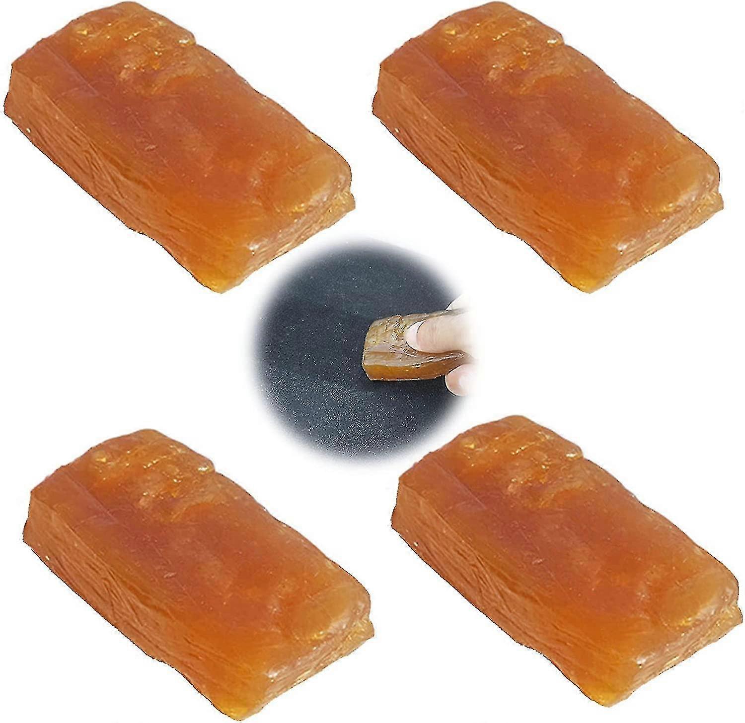 4 Pcs Tape Cleaning Eraser, Grip Cleaner, Cleaning Block, Rubber Block for Removing Adhesive Residue From Various Surfaces