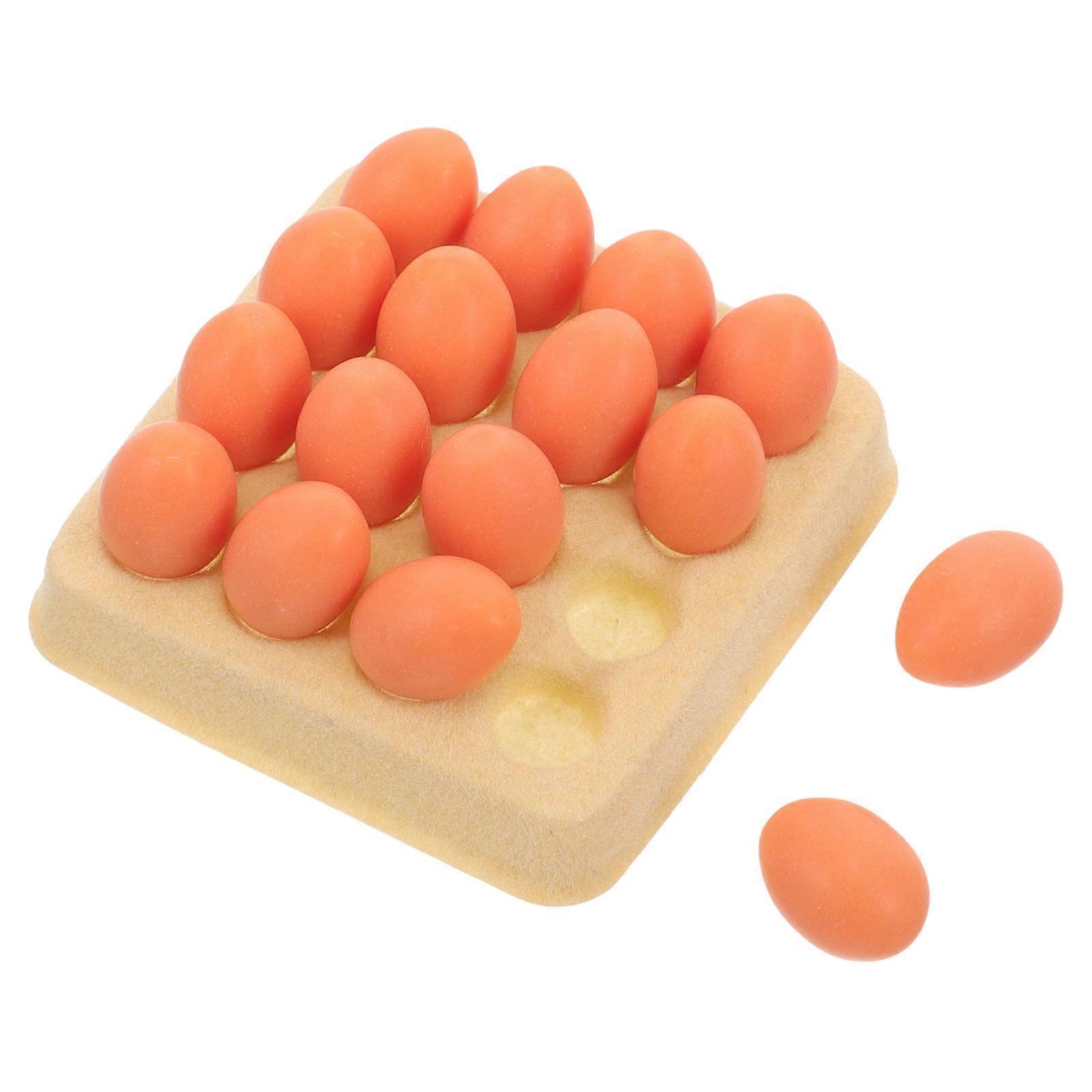 Egg Ornaments Tiny Eggs Diy Scene Layout For Friends Who Like Mini House Decoration 16 Eggs