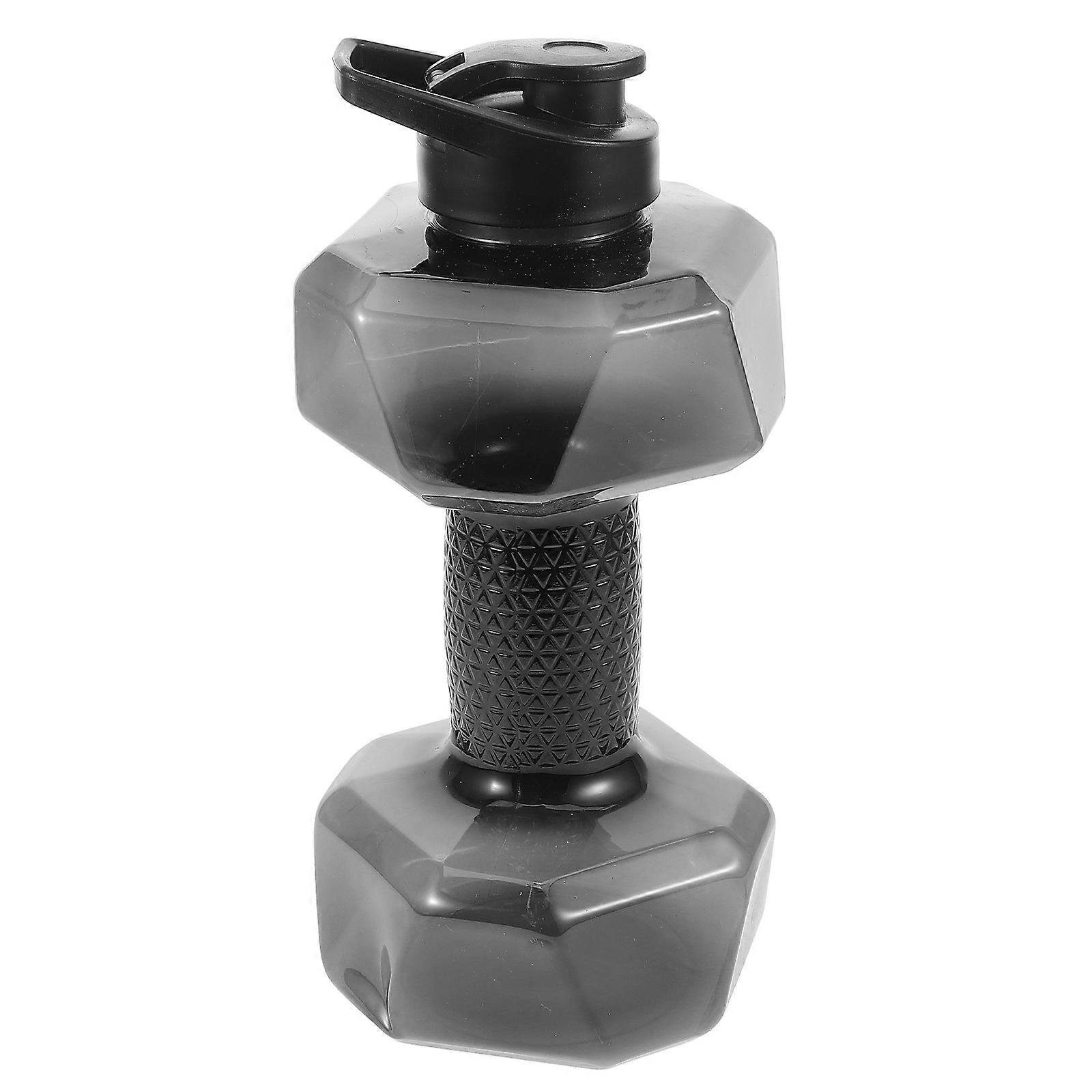 Dumbbell Shaped Water Bottle, Portable Fitness Hydration Jug, Durable & Comfortable Grip, Unique Material Design for Gym Lovers and Friends