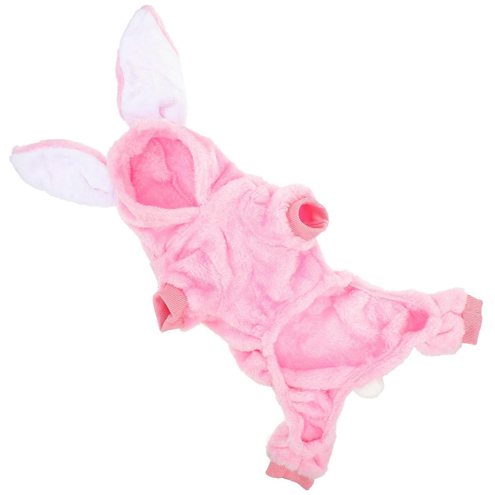 Cat Clothes Fleece Featuring Durable Use and Rabbit Ears for Pet Use