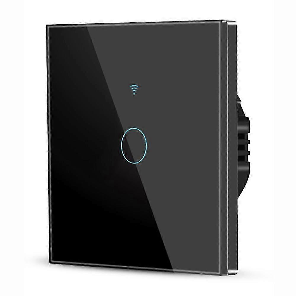 WiFi + 433MHZ Wall Plug Touch Switch Compatible with Tuya/Smart Life APP Remote Control EU Plug