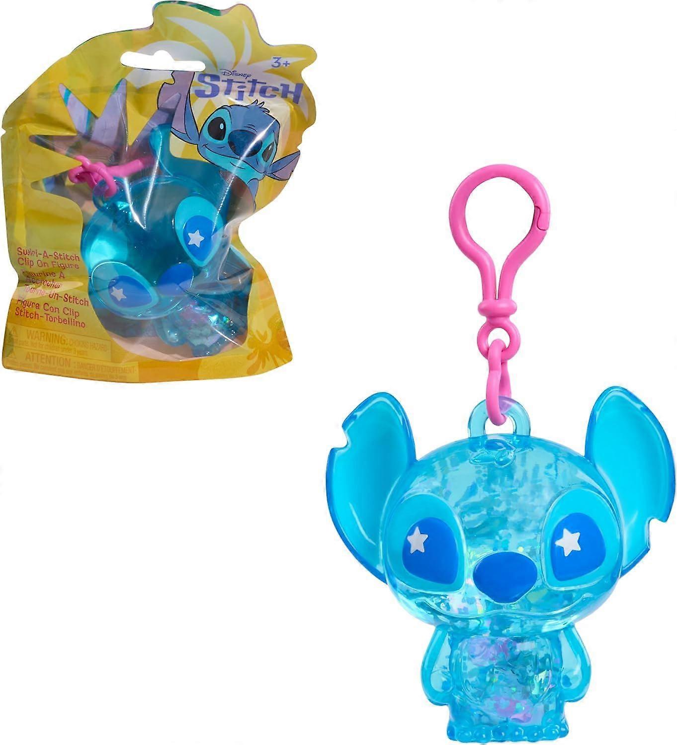 Stitch - Swirl-A-Stitch Clip On Figure Toy