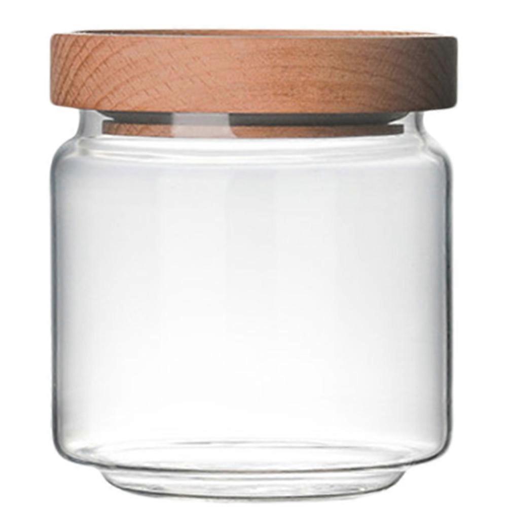 Airtight Storage Jar 9x9x10cm Assorted Color 1Pcs