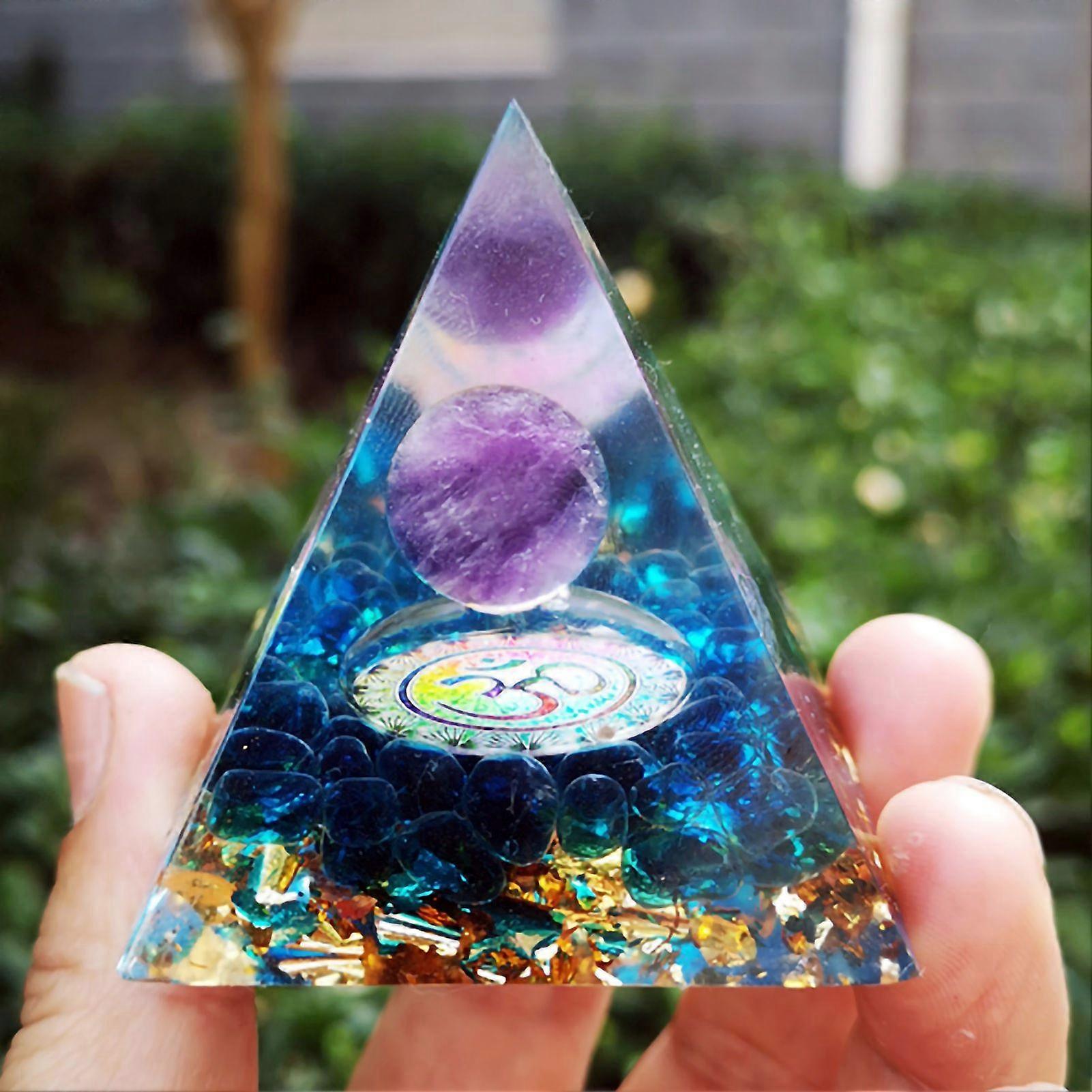 2025 Latest Model  Orgone Pyramid Epoxy Process Exquisite Beautiful 5cm