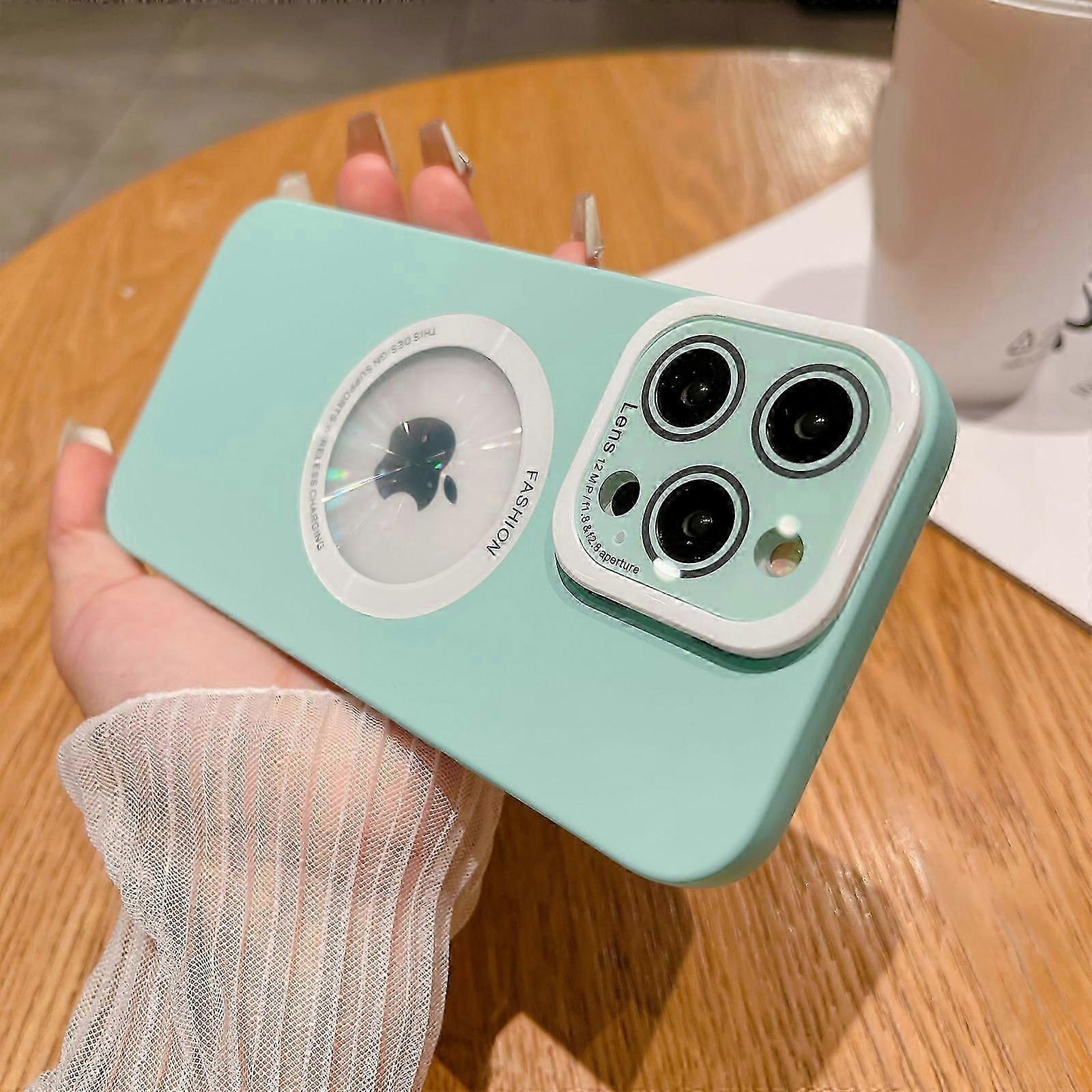 Magnetic Case for iPhone 15 Pro Max/15 Ultra Case Camera Stand Compatible with Magsafe Camera Lens Protector Case Soft Anti-Scratch